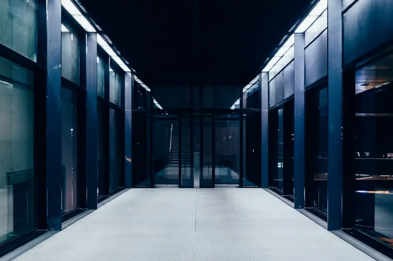 Allée d’un centre de données